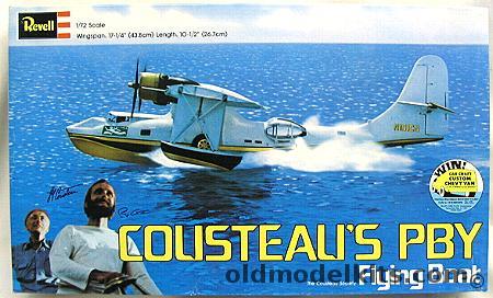 Revell 1/72 Cousteau's (Calypso) PBY Catalina Flying Boat, H576 plastic model kit